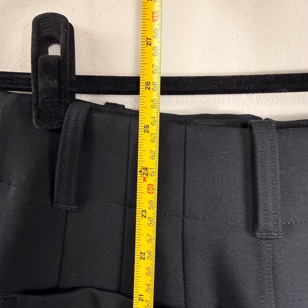 Maeve Anthropologie Colette Ponte Skirt Black High Waisted Pencil Pocket Knee XS - Picture 7 of 11